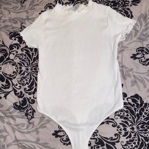 Forever 21 lettuce edge bodysuit